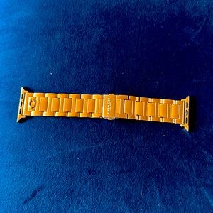 Coach Apple Watch strap; Rose gold; 41MM